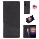 For Sony Xperia 1 II MUXMA MX109 Horizontal Flip Leather Case with Holder & Card Slot & Wallet(Black) - 1