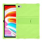 For Teclast M40 Shockproof Silicone Tablet Protective Case with Holder(Green) - 1