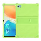 For Teclast M40 Plus Shockproof Silicone Tablet Protective Case with Holder(Green) - 1