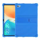 For Teclast M40 Plus Shockproof Silicone Tablet Protective Case with Holder(Blue) - 1