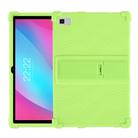 For Teclast P20 Shockproof Silicone Tablet Protective Case with Holder(Green) - 1