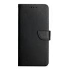 For Honor X9c Smart HT02 Genuine Leather Fingerprint-proof Flip Phone Case(Black) - 2