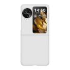 For OPPO Find N3 Flip Skin Feel PC Phone Case(White) - 1
