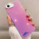 For iPhone SE 2022 / 2020 / 8 / 7 Mirror Glitter IMD Phone Case(Pink) - 1