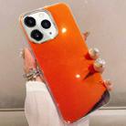 For iPhone 11 Pro Max Mirror Glitter IMD Phone Case(Red) - 1