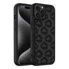 For iPhone 15 Pro 3D Cloud Pattern TPU Phone Case(Black) - 1