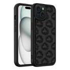 For iPhone 15 Plus 3D Cloud Pattern TPU Phone Case(Black) - 1