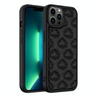 For iPhone 13 Pro Max 3D Cloud Pattern TPU Phone Case(Black) - 1