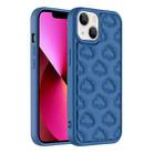 For iPhone 13 3D Cloud Pattern TPU Phone Case(Dark Blue) - 1