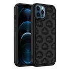 For iPhone 12 Pro Max 3D Cloud Pattern TPU Phone Case(Black) - 1