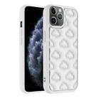 For iPhone 11 Pro 3D Cloud Pattern TPU Phone Case(White) - 1