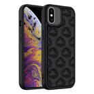 For iPhone XS Max 3D Cloud Pattern TPU Phone Case(Black) - 1