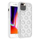 For iPhone 8 Plus / 7 Plus 3D Cloud Pattern TPU Phone Case(White) - 1