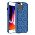 For iPhone 8 Plus / 7 Plus 3D Cloud Pattern TPU Phone Case(Dark Blue) - 1