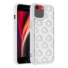 For iPhone SE 2022 / 2020 / 8 / 7 3D Cloud Pattern TPU Phone Case(White) - 1