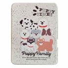 For iPad Pro 12.9 2022 / 2021 / 2020 Painted Magnetic Split Leather Tablet Case(Puppy) - 1