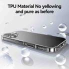 For iPhone 16 Pro Max USAMS Primary Series TPU Phone Case(Transparent) - 2