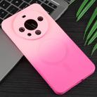 For Huawei Mate 60 Pro / 60 Pro+ Liquid TPU Silicone Gradient MagSafe Phone Case(Pink Red) - 2