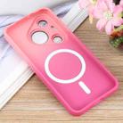 For Huawei Pura 70 Pro Liquid TPU Silicone Gradient MagSafe Phone Case(Pink Red) - 3