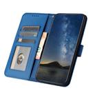 For Honor 70 / 70 Pro+ Datura Flower Embossed Flip Leather Phone Case(Blue) - 3