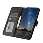 For Honor Magic5 Pro Datura Flower Embossed Flip Leather Phone Case(Black) - 3