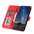 For Honor X7 / Play 30 Plus Datura Flower Embossed Flip Leather Phone Case(Red) - 3