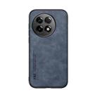 For OnePlus Ace 5 Skin Feel Magnetic Leather Back Phone Case(Blue) - 2