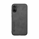 For OnePlus Ace 5 Racing / Nord CE5 Skin Feel Magnetic Leather Back Phone Case(Dark Grey) - 2