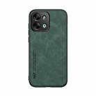 For vivo Y28 4G Skin Feel Magnetic Leather Back Phone Case(Green) - 2