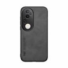 For vivo S20 Pro Skin Feel Magnetic Leather Back Phone Case(Dark Grey) - 2