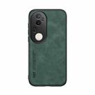 For vivo S20 Pro Skin Feel Magnetic Leather Back Phone Case(Green) - 2