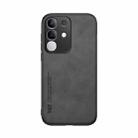 For vivo Y29 4G Skin Feel Magnetic Leather Back Phone Case(Dark Grey) - 2
