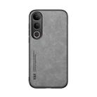 For vivo V50 Lite 4G / 5G Skin Feel Magnetic Leather Back Phone Case(Light Grey) - 2