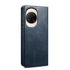 For Huawei nova 14 Ultra Oil Wax Crazy Horse Texture Leather Phone Case(Blue) - 3