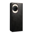 For Huawei nova 14 Oil Wax Crazy Horse Texture Leather Phone Case(Black) - 3