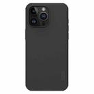 For iPhone 15 Pro Max NILLKIN Frosted Shield Pro Magnetic Magsafe Phone Case(Black) - 1