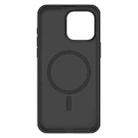 For iPhone 15 Pro Max NILLKIN Frosted Shield Pro Magnetic Magsafe Phone Case(Black) - 3