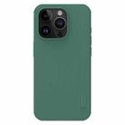 For iPhone 15 Pro NILLKIN Frosted Shield Pro Magnetic Magsafe Phone Case(Green) - 1