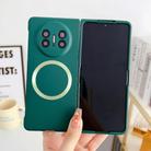 For Huawei Mate X3 Skin Feel PC MagSafe Phone Case(Forest Green) - 2