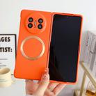 For Huawei Mate X3 Skin Feel PC MagSafe Phone Case(Orange) - 2
