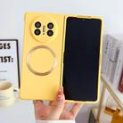 For Huawei Mate X3 Skin Feel PC MagSafe Phone Case(Lemon Yellow) - 2
