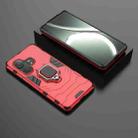 For Realme GT Neo6 SE Shockproof PC + TPU Holder Phone Case(Red) - 2