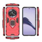 For Realme 13 Pro Shockproof PC + TPU Holder Phone Case(Red) - 2