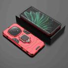 For Realme P2 Pro Shockproof PC + TPU Holder Phone Case(Red) - 2