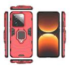 For Realme GT 7 Pro 5G Shockproof PC + TPU Holder Phone Case(Red) - 3