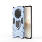 For Realme 14 Pro 5G Global Shockproof PC + TPU Holder Phone Case(Navy Blue) - 1