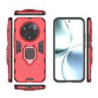 For Realme 14 Pro+ 5G Shockproof PC + TPU Holder Phone Case(Red) - 3