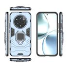 For Realme 14 Pro+ 5G Shockproof PC + TPU Holder Phone Case(Navy Blue) - 3