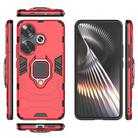 For Xiaomi Poco F6 Shockproof PC + TPU Holder Phone Case(Red) - 3
