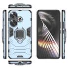For Xiaomi Poco F6 Shockproof PC + TPU Holder Phone Case(Navy Blue) - 3
